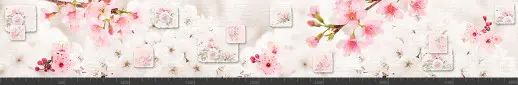 Стеновая панель фотопечать (цветы и растения) 144148