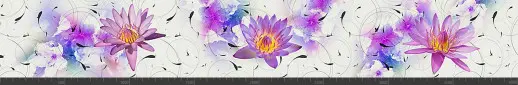 Стеновая панель фотопечать (цветы и растения) 144858