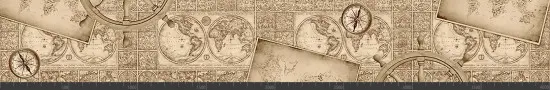 Стеновая панель фотопечать (винтаж) 147090