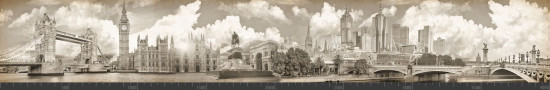 Стеновая панель фотопечать (города и улочки) 142124