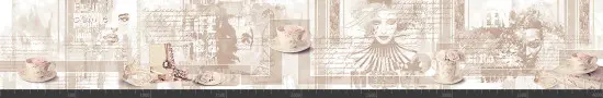 Стеновая панель фотопечать (винтаж) 147091