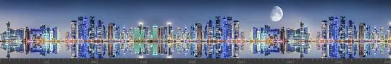 Стеновая панель фотопечать (города и улочки) 142326