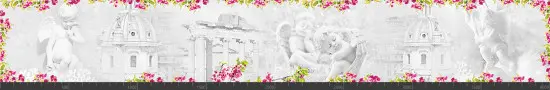 Стеновая панель фотопечать (винтаж) 147093