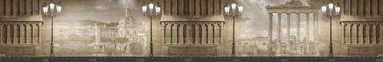 Стеновая панель фотопечать (винтаж) 147195