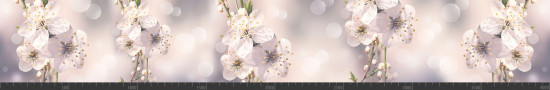 Стеновая панель фотопечать (цветы и растения) 144269