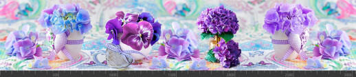 Стеновая панель фотопечать (цветы и растения) 104171