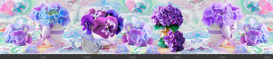 Стеновая панель фотопечать (цветы и растения) 104171