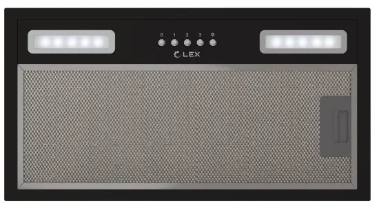 Кухонная вытяжка Lex HYPER 900 BL черная