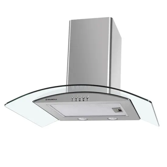 Кухонная вытяжка Maunfeld ANCONA PLUSA 50 INOX GLASS TRANSPARENT