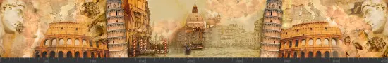 Стеновая панель фотопечать (винтаж) 147010