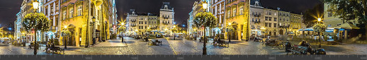 Стеновая панель фотопечать (города и улочки) 142346
