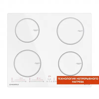 Индукционная варочная панель Maunfeld CVI594SWH Inverter