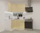 Кухонный гарнитур Лайн Стамбул / Мрамор белый 1200*1400мм