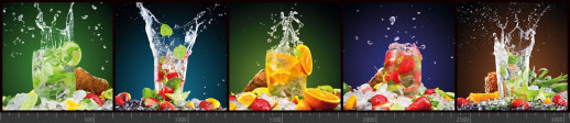 Стеновая панель фотопечать (кухонная тематика) 101060