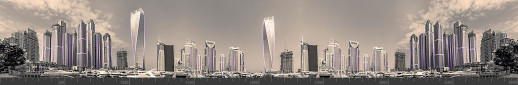 Стеновая панель фотопечать (города и улочки) 142057