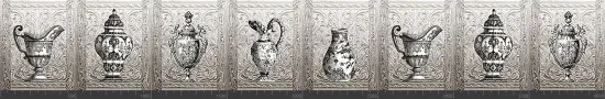 Стеновая панель фотопечать (винтаж) 147125