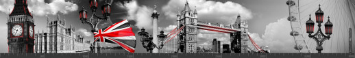 Стеновая панель фотопечать (города и улочки) 142059