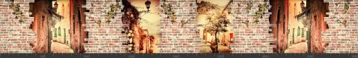 Стеновая панель фотопечать (винтаж) 147031
