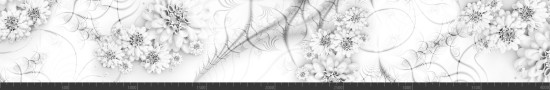 Стеновая панель фотопечать (цветы и растения) 144503