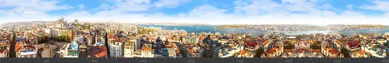 Стеновая панель фотопечать (города и улочки) 142267