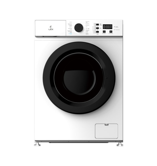 Узкая стиральная машина с паром Lex LWM06010BLIDSMALL