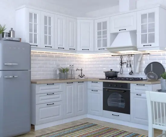 Кухня Вегас Белый 1800х2000