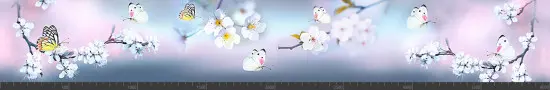 Стеновая панель фотопечать (животный мир) 145155