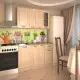 Кухонный гарнитур Грецкий орех 1500