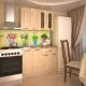Кухонный гарнитур Грецкий орех 1600