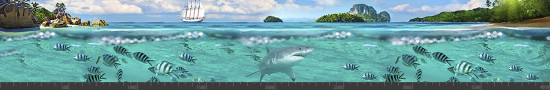 Стеновая панель фотопечать (животный мир) 145058