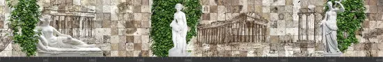 Стеновая панель фотопечать (винтаж) 147053