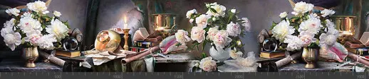 Стеновая панель фотопечать (цветы и растения) 104123