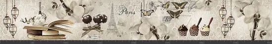 Стеновая панель фотопечать (винтаж) 147257