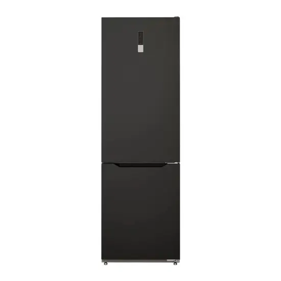 Отдельностоящий холодильник Lex LKB201BLIDMAX черное стекло