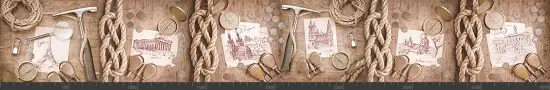 Стеновая панель фотопечать (винтаж) 147058