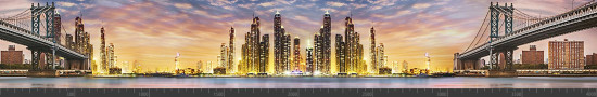 Стеновая панель фотопечать (города и улочки) 142194