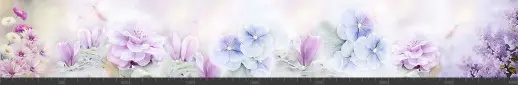 Стеновая панель фотопечать (цветы и растения) 144539
