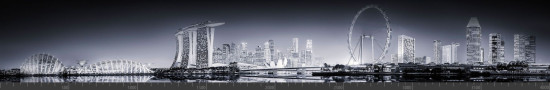 Стеновая панель фотопечать (города и улочки) 142303