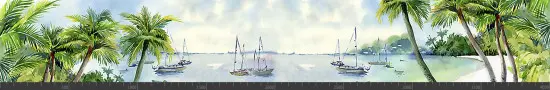 Стеновая панель фотопечать (панорамы природы) 143129