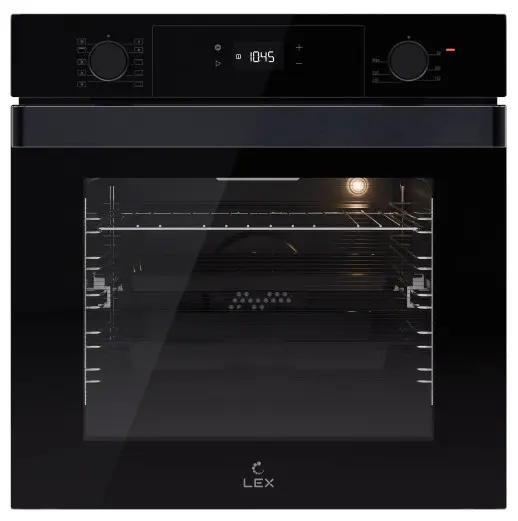 Электрический духовой шкаф Lex EDP 610 BL WIDE SERIES