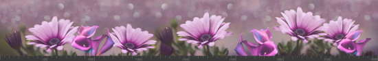 Стеновая панель фотопечать (цветы и растения) 144343